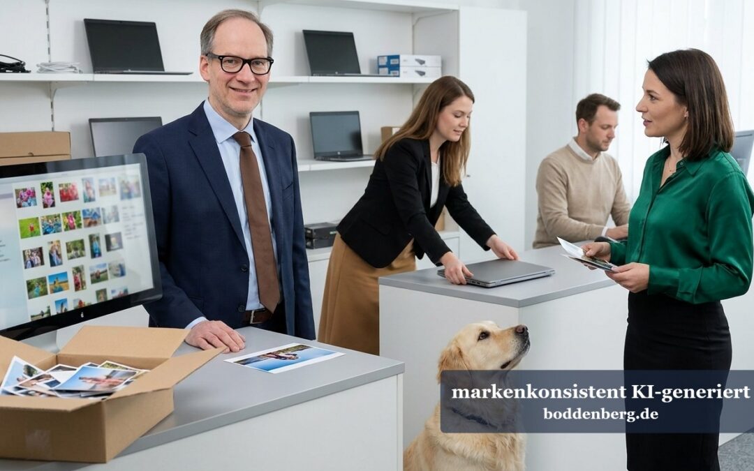 UB.Dossier: KI-generierte Bilder verwalten